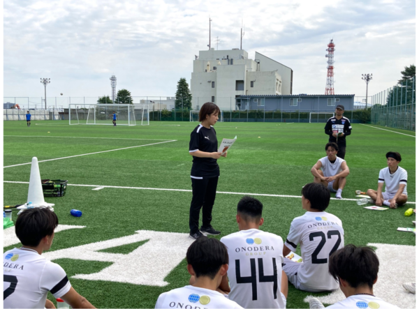 「栄養ワンダー2024」を上條 悠がONODERA FC（神奈川県）で開催