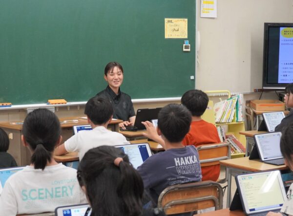 横浜市立荏田西小学校で横浜FCと食育授業を実施